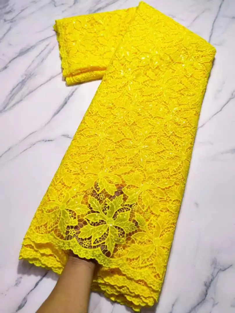 Африканская хлопчатобумажная кружевная ткань модная нигерийская швейцарская 2022