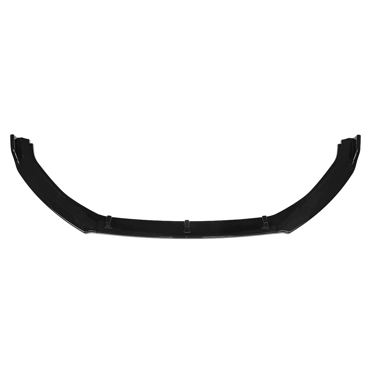 

Nuovo In Fibra di Carbonio Look/Nero Auto Splitter Paraurti Anteriore Lip Spoiler Diffusore Della Protezione Della Protezione Pe