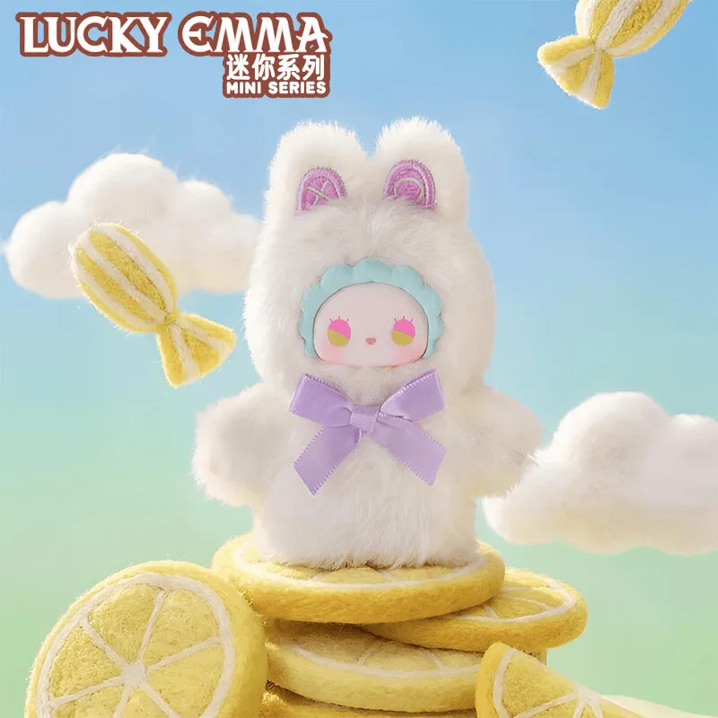 Фото Набор мини-фигурок LUCKY EMMA: Аниме-фигурки, подвески для сумок, брелоки, игрушки-сюрпризы, кавайные куклы, виниловые трендовые игрушки №1