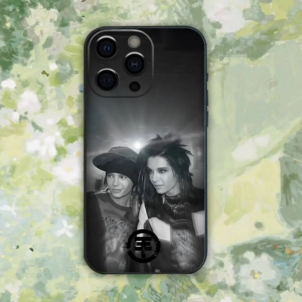 Чехол для телефона Tom Bill Kaulitz Tokio Hotel для iPhone 16e,16,15,14,13,12,11,Pro,X,XS,Max,XR,Plus,Mini Soft Black Cover (art.: 3920d03347fc3) - 3920d03347fc3