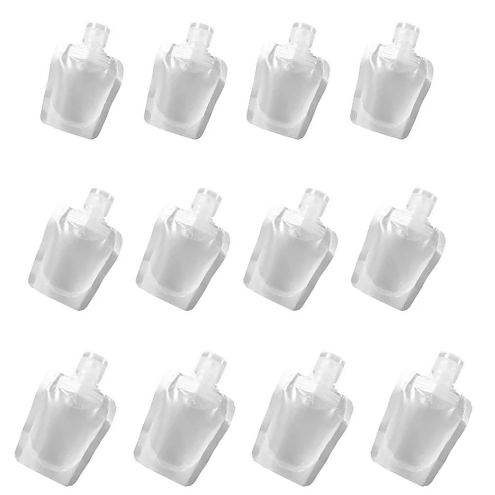 

12 шт., многоразовые мешки для жидкости, с защитой от протечек