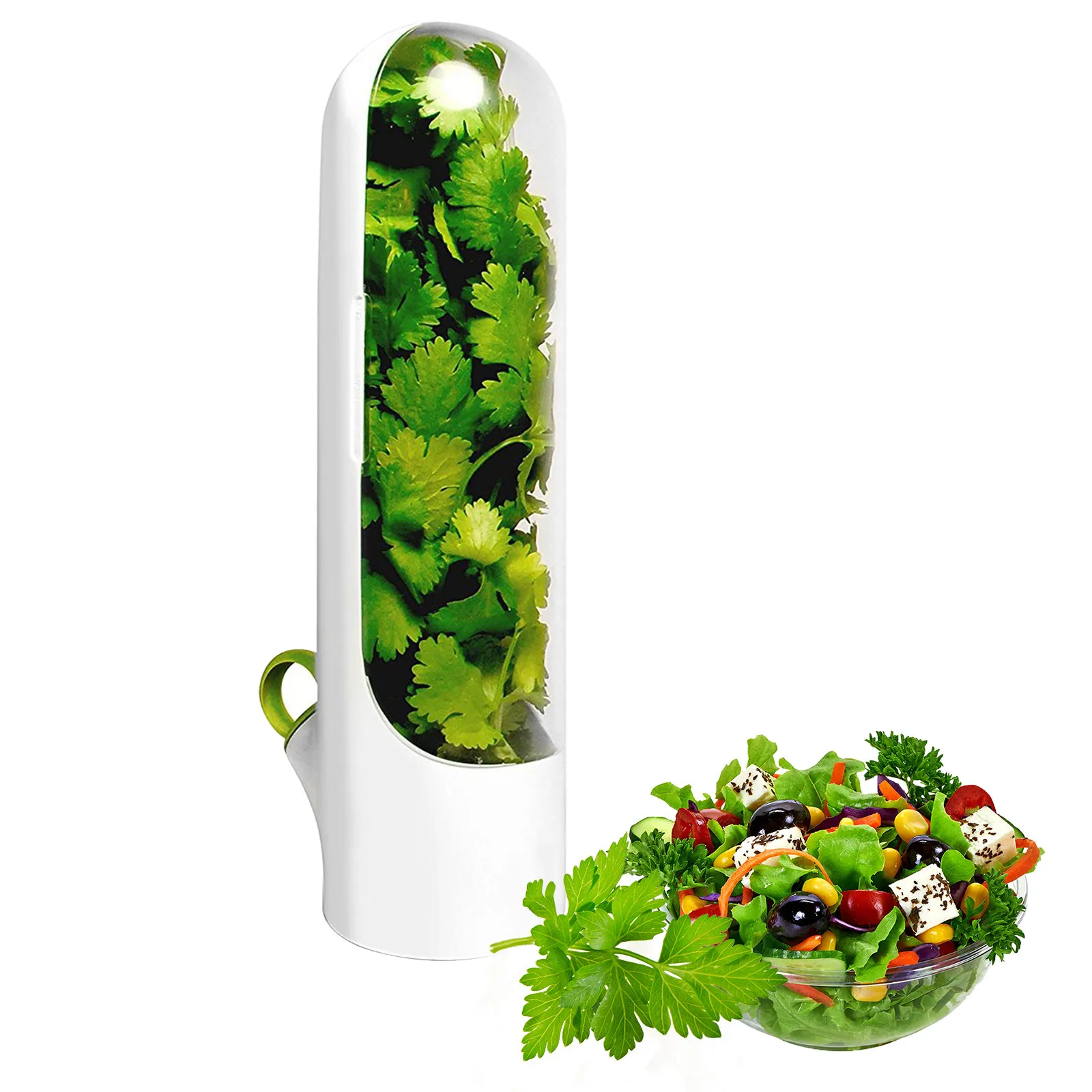 

Контейнер для хранения ванили, мини-холодильник для сохранения свежести салата, овощей, фруктов, Кухонный Контейнер для хранения трав