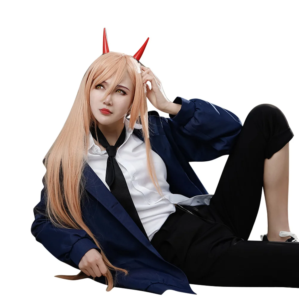 Мощные ролевые игры рога аниме цепочка Косплей пила человек Маскировка