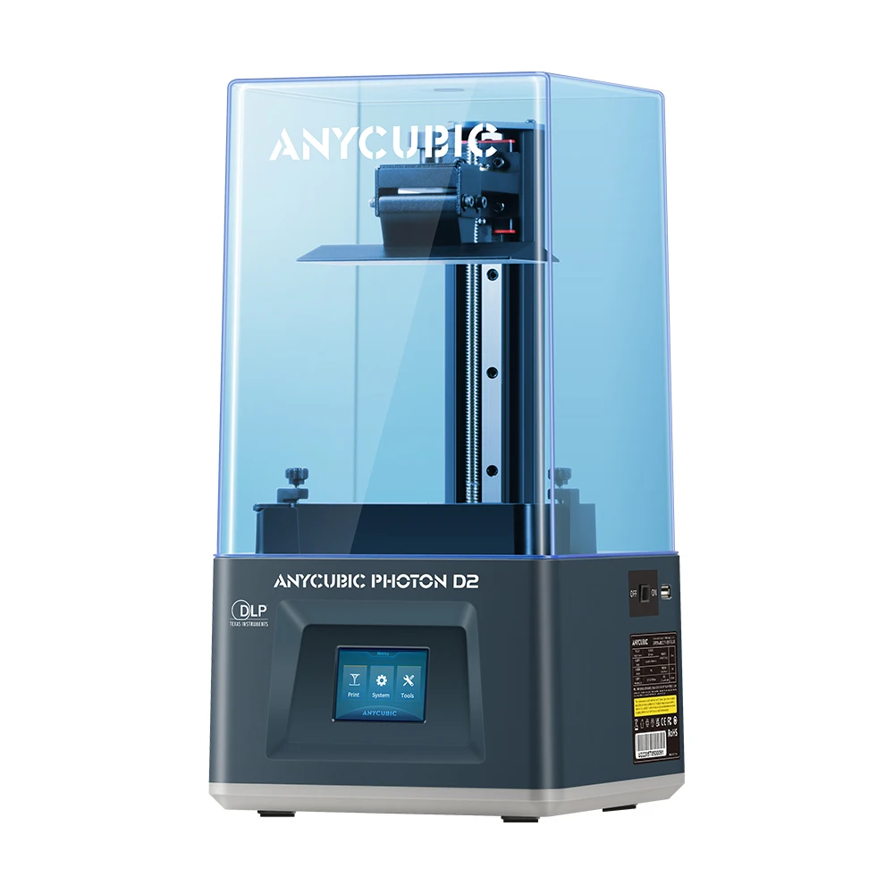 

Hot Sale Anycubic Photon D2 3d Printer High Precision Photosensitive Resin DLP 3D Printer