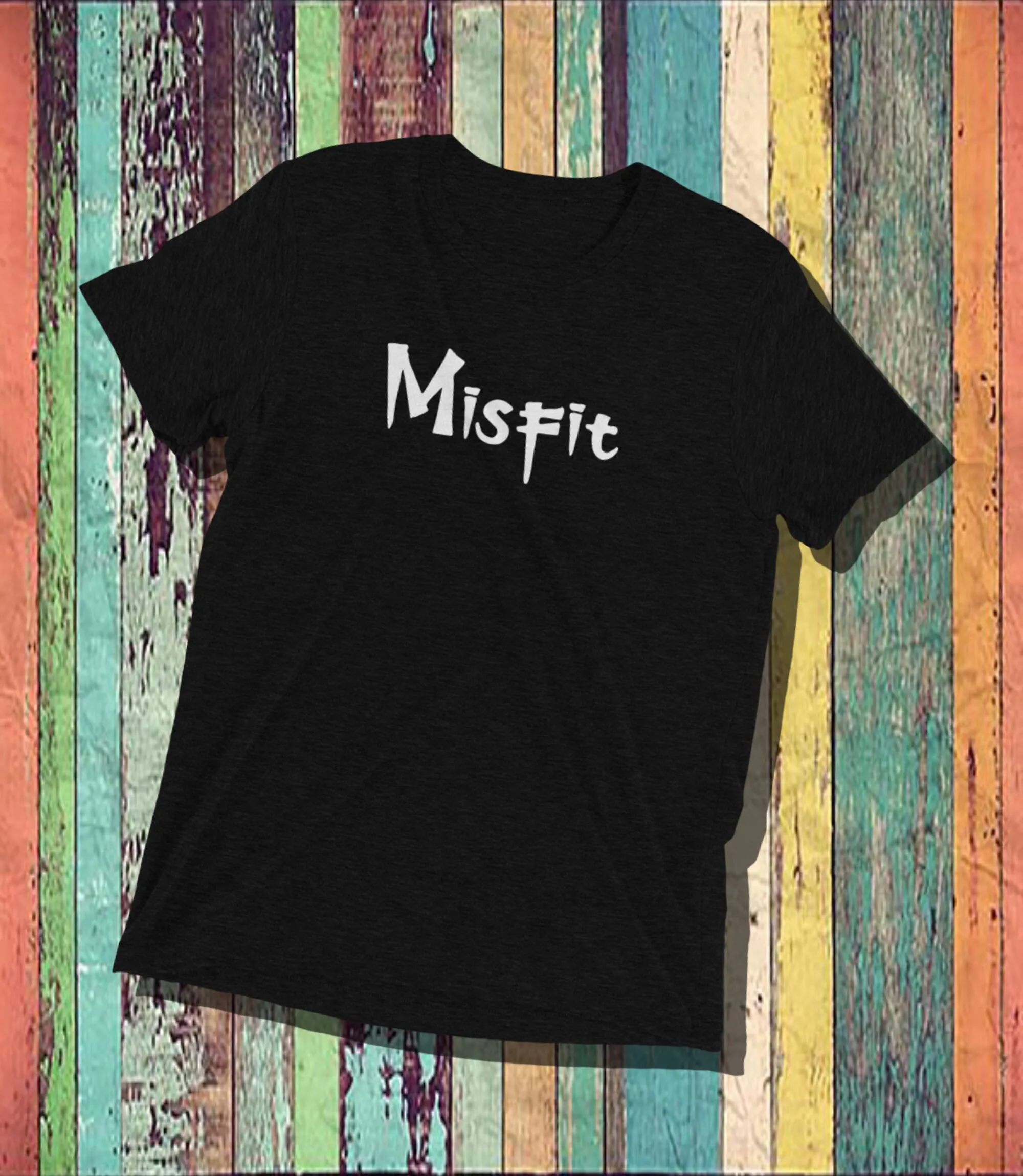 Футболка Misfit хлопковые футболки унисекс мужские и женские забавные