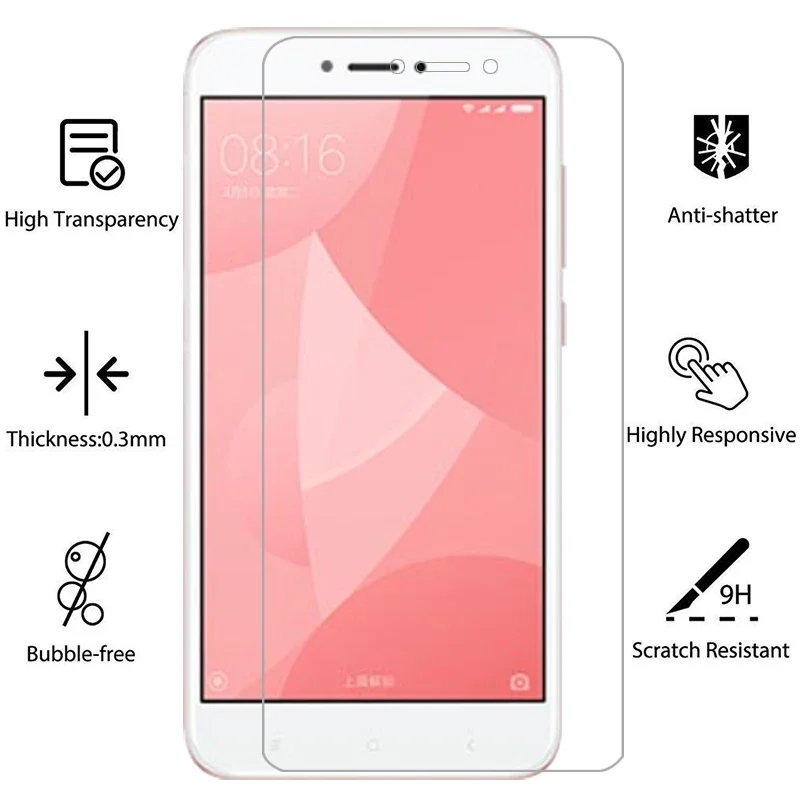 Защитный экран из закаленного стекла для xiaomi redmi 4x чехол ksiomi redmi4x 4 x x4 5 0 защитный