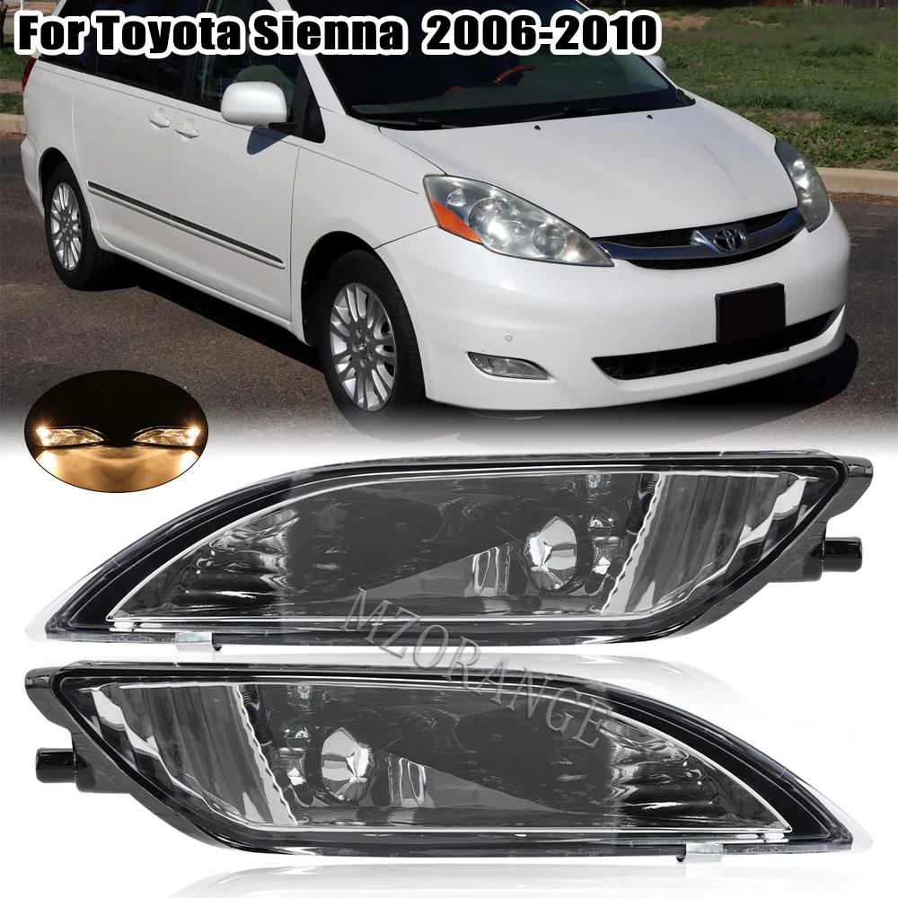 

2 шт., противотуманные фары для Toyota Sienna 2006-2010