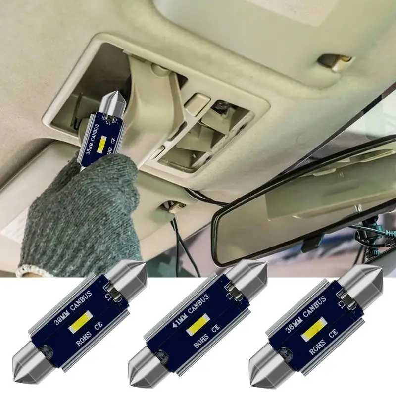 

Car Dome Light Car Interior Dome Lights Long-Lasting Car Reading Light Car Interior Dome Lights Non-Destructive Installation