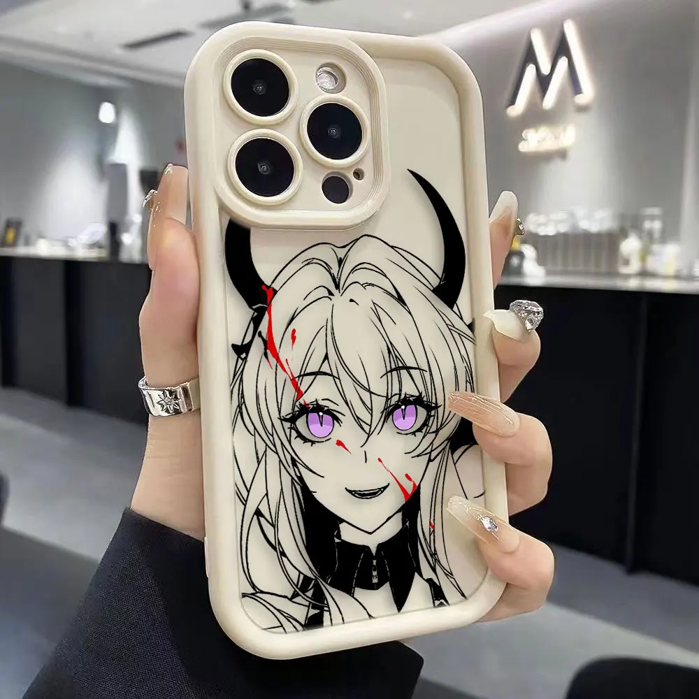 Чехол для телефона Genshin Impact Art Cover Google PIXEL 7 8 7A 8A 9 Oneplus 11 10R 8T NORD CE 4 LITE ACE 2 3 5G из ТПУ Funda