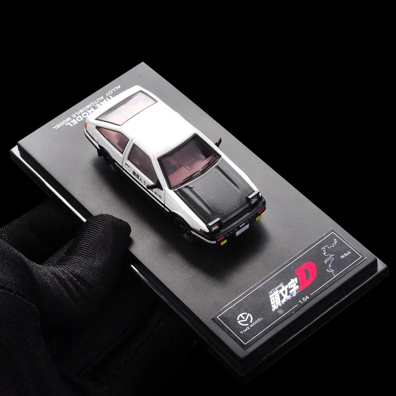 Имитационная модель автомобиля TimeMicro 1:64 AE86 In-itial D Series