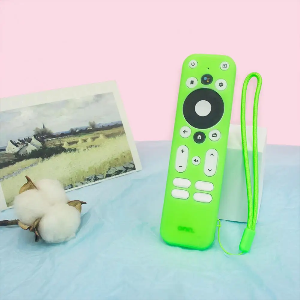 

Protective Cover Scratch-proof Ultra-thin Remote Control Solid Color Silicone Case Protective Cushion Protective Case
