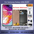 ЖК-дисплей 6,4 дюйма AMOLED для Samsung Galaxy A30s A307F A307 A307FN, сменный экран с дигитайзером в сборе