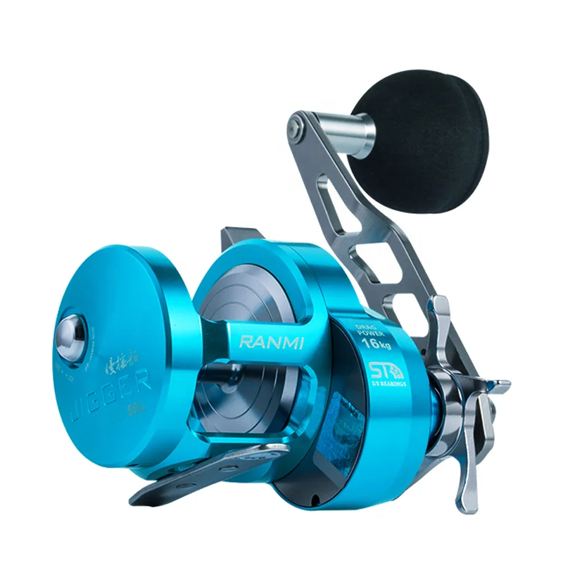 

Original RYOBI BT fishing reels jigging Max Drag 16KG 8+1BB sea fishing rods and reel