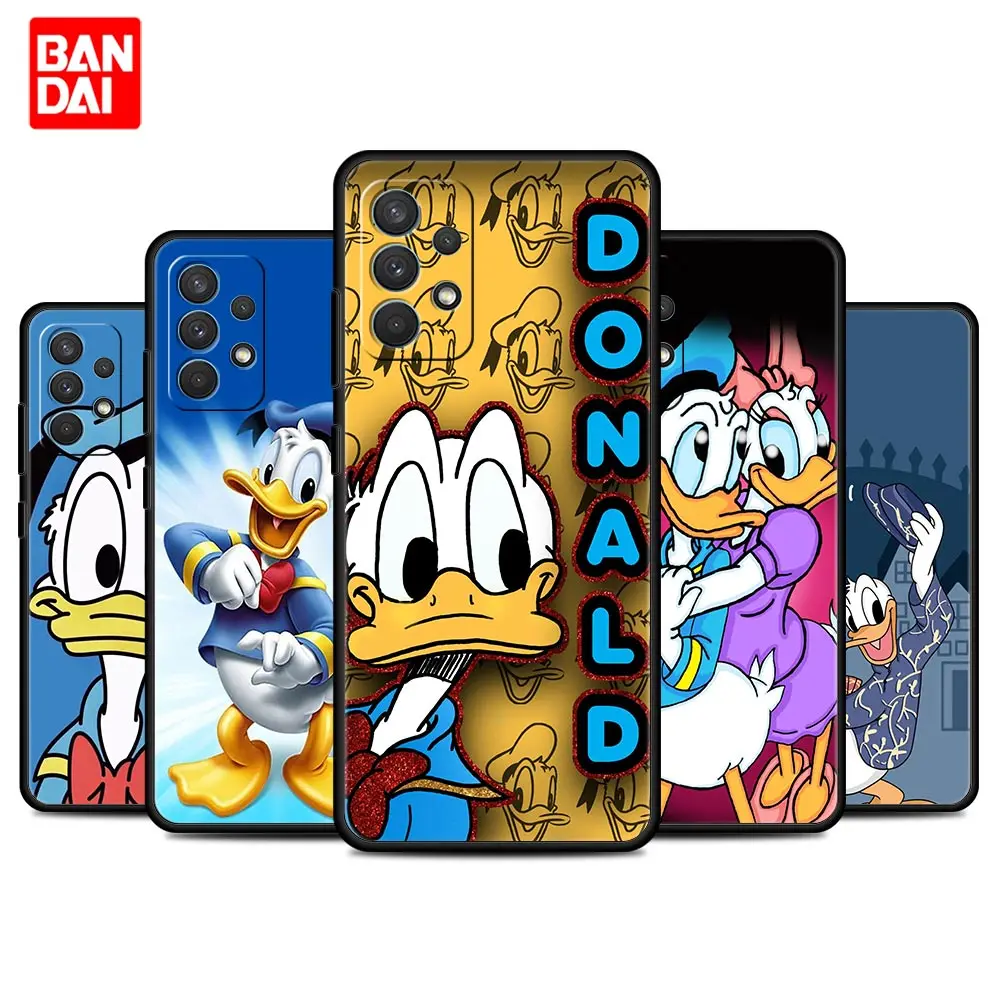 

Disney Donald Duck Cover Case for Samsung Galaxy A12 A51 A21s A02 A02s A22 A32 A52 A72 4G 5G Bag Capa Armor Phone Soft Cell