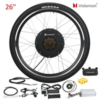 voilamart 26 48v 1500w electric bicycle rear wheel motor hub conversion kit e bike cycling kit controller