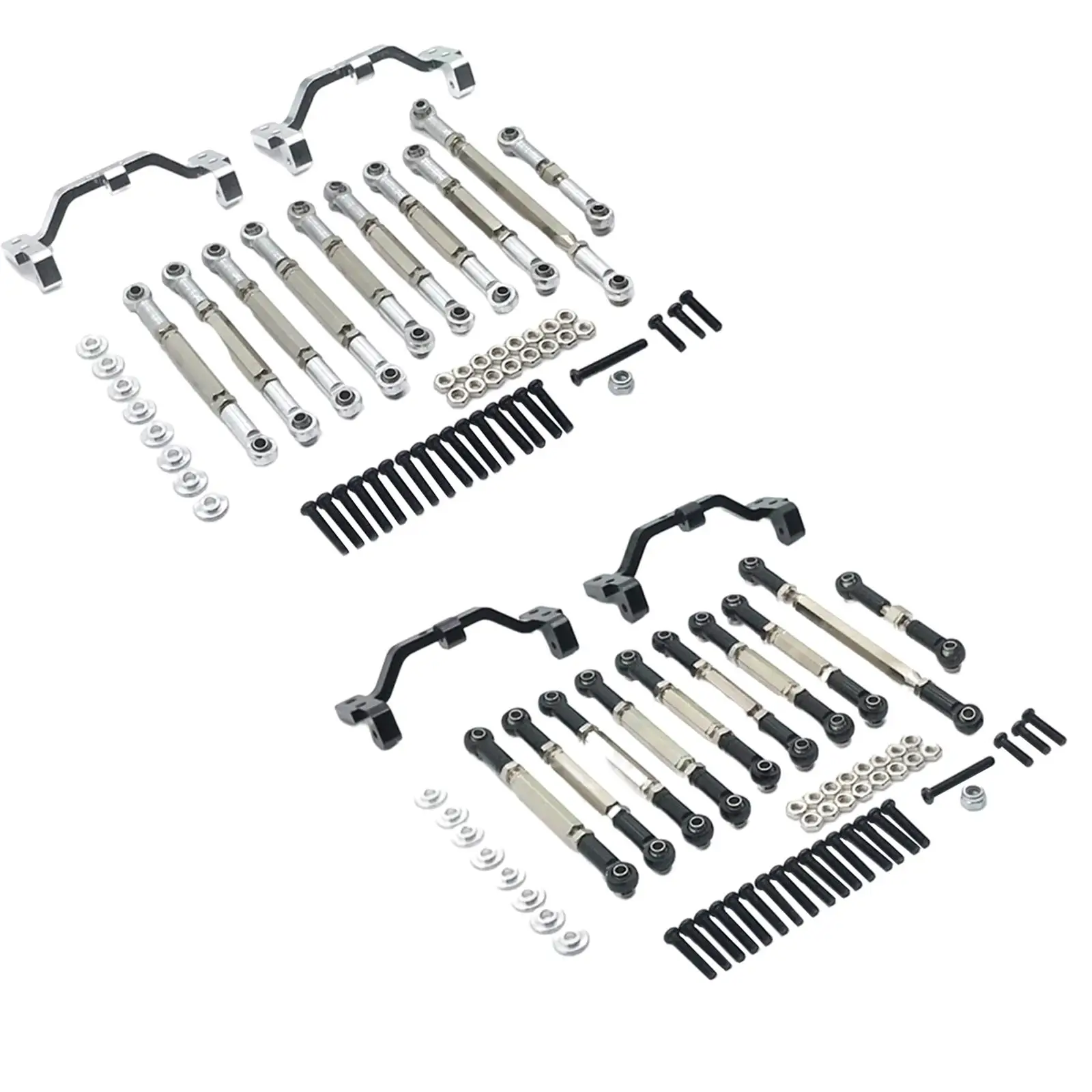 

Обновленная модель рулевой тяги с дистанционным управлением, регулируемая для MN D90 D91 MN99S 1/12, модифицированные детали для модели гусеничной ...