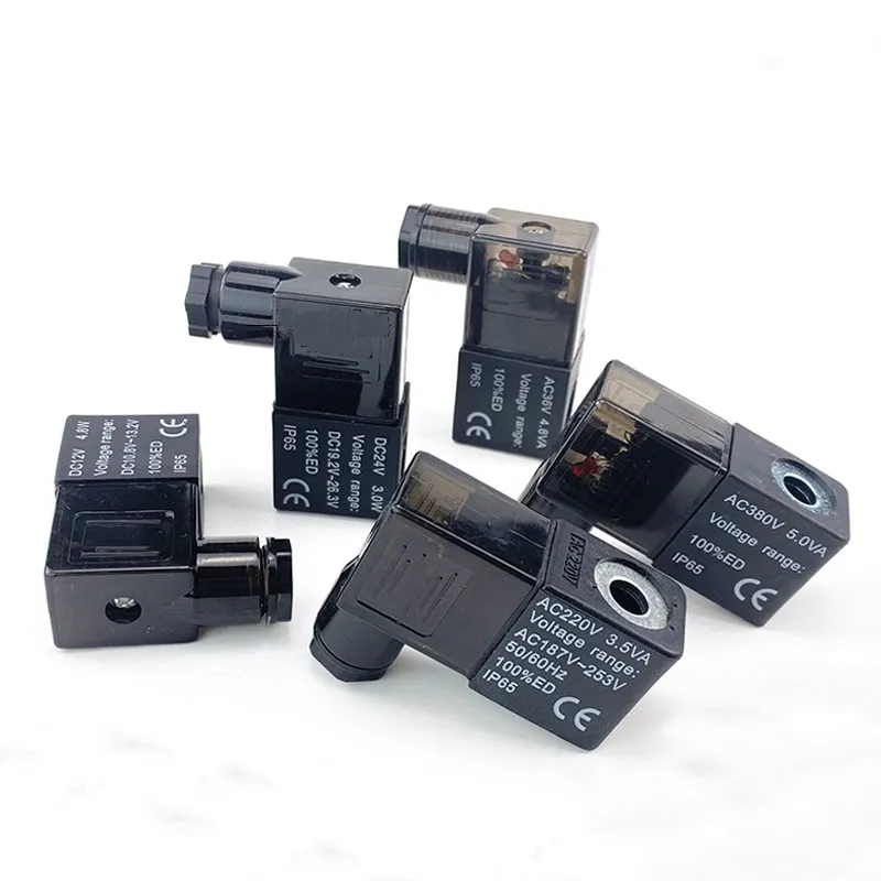 

Пневматическая катушка соленоидного клапана 4V210 черная