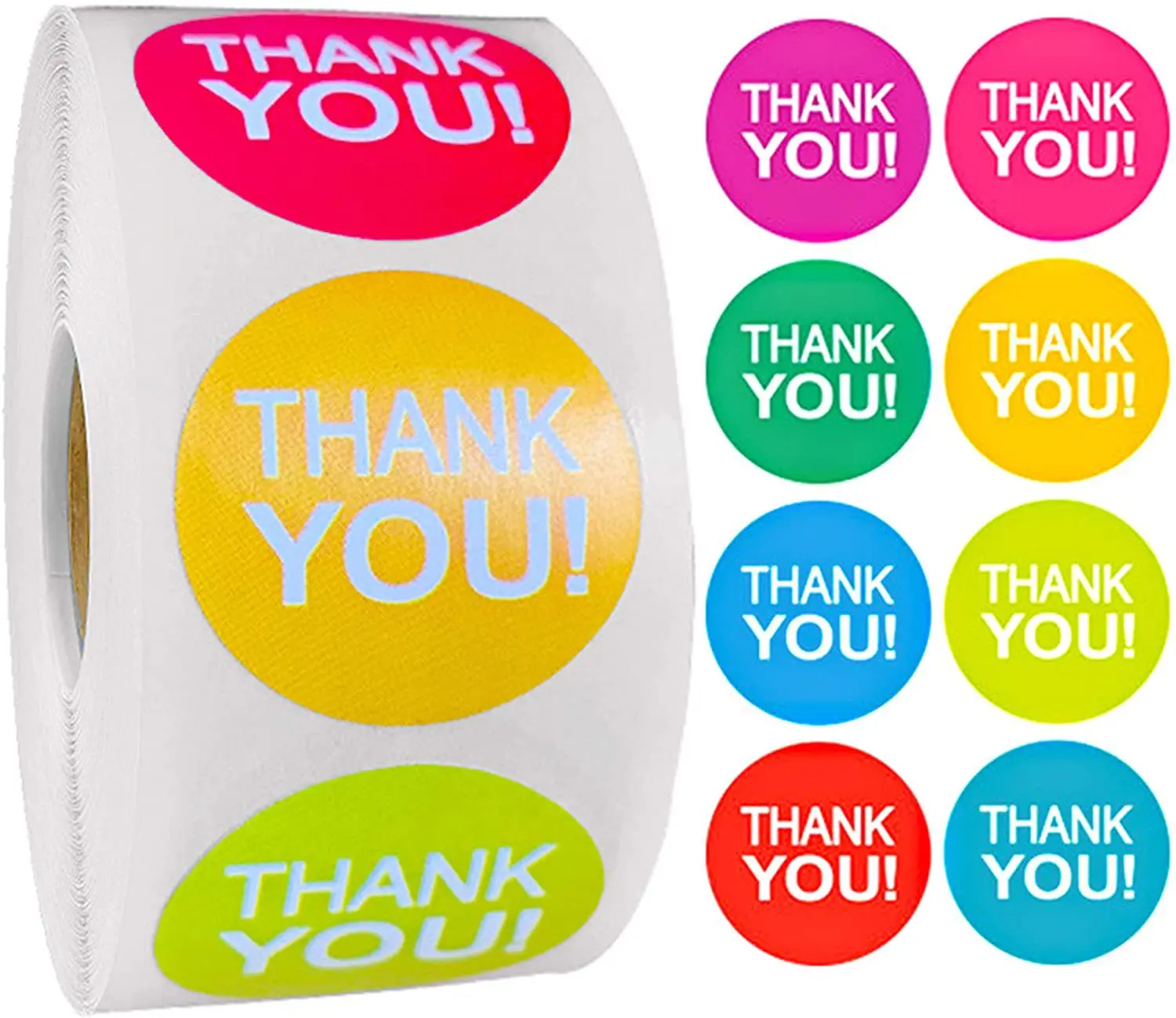 

Sealing sticker thank you for your handicrafts decorative sticker label