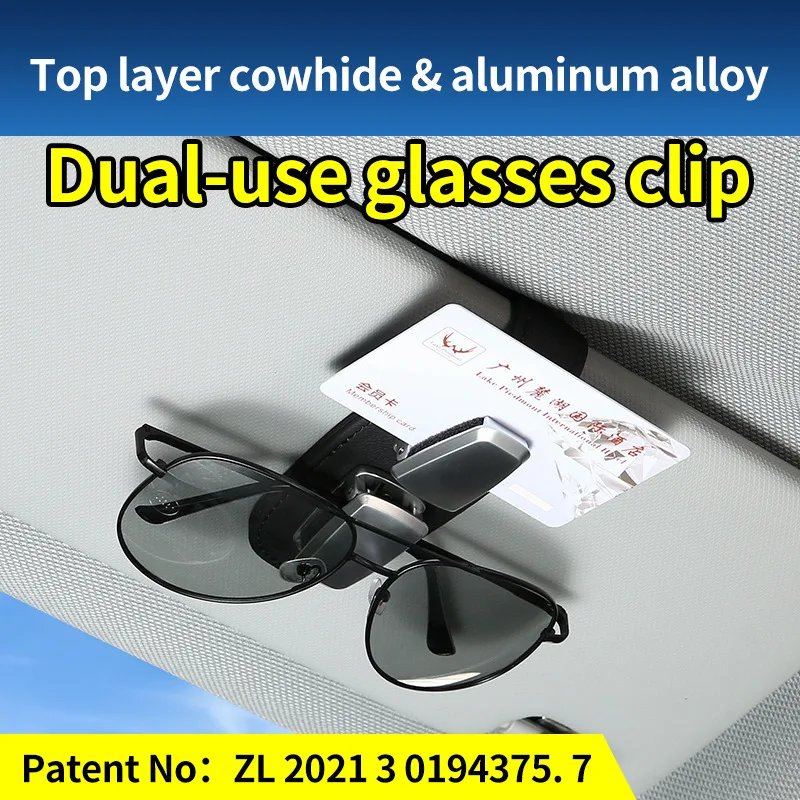 

Universal Car Sun Visor Sunglasses Holder Glasses Cases For BMW Audi Ford Volvo VW Golf Sportback Convertible Auto Accessories