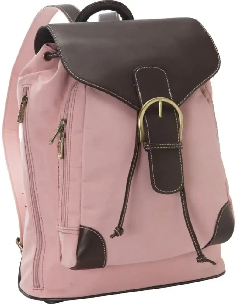 

Pink Vintage Continental Backpack