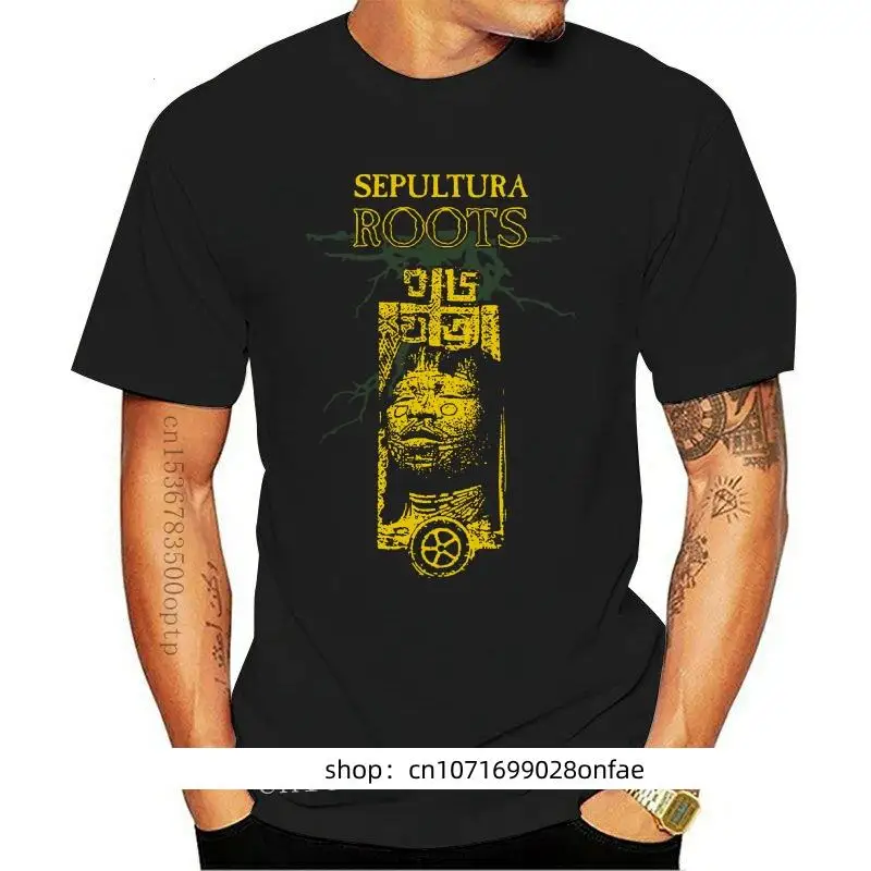 Новая Официальная Лицензированная футболка SEPULTURA root 30 лет металлическая кавалера