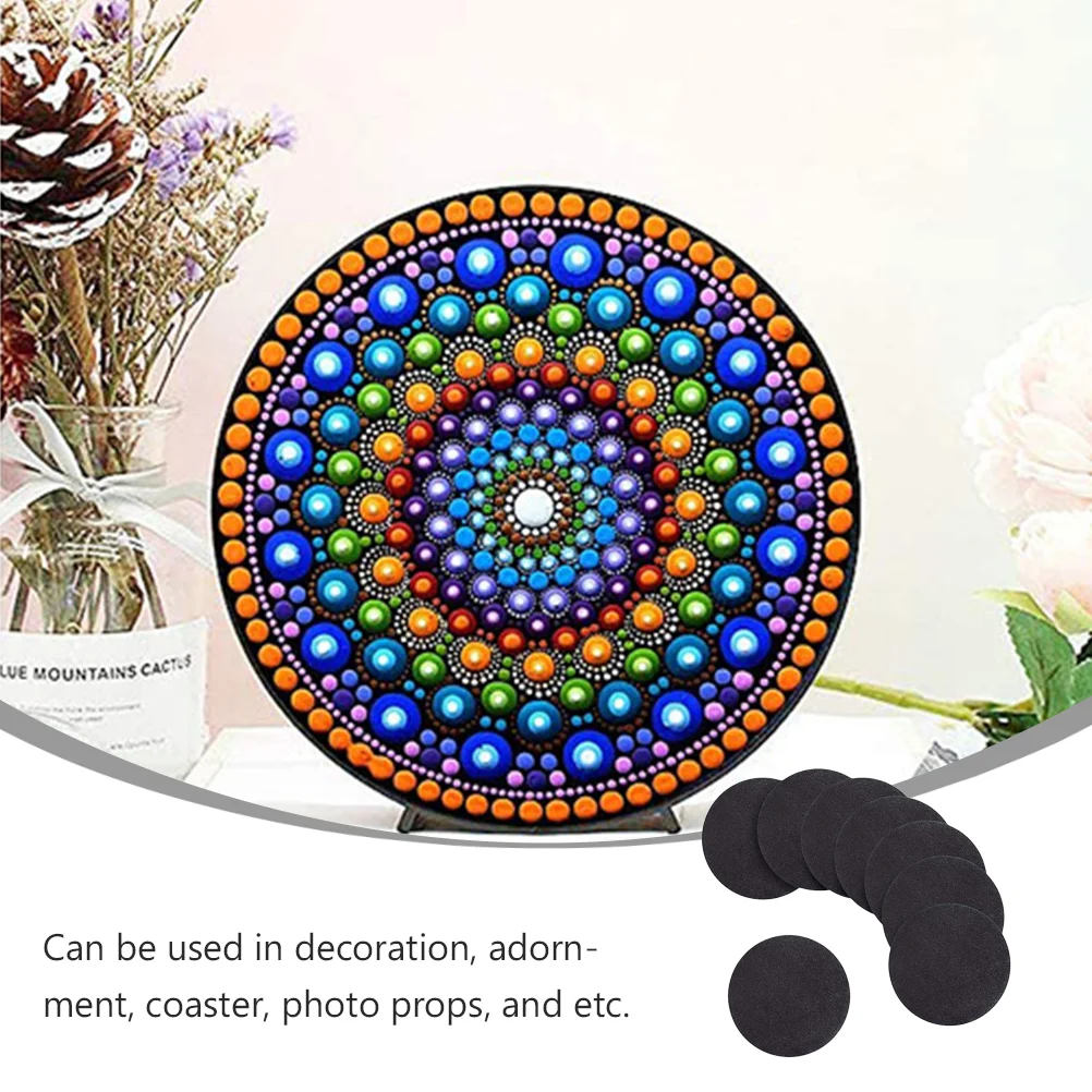 8 шт. круглый картон для рисования граффити прочный вспомогательный блокнот