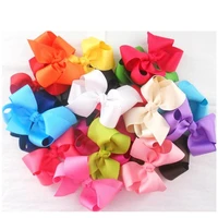 3468inch 10pcs hair bows baby girls alligator clips grosgrain ribbon barrettes for babies girls toddlers teens gifts