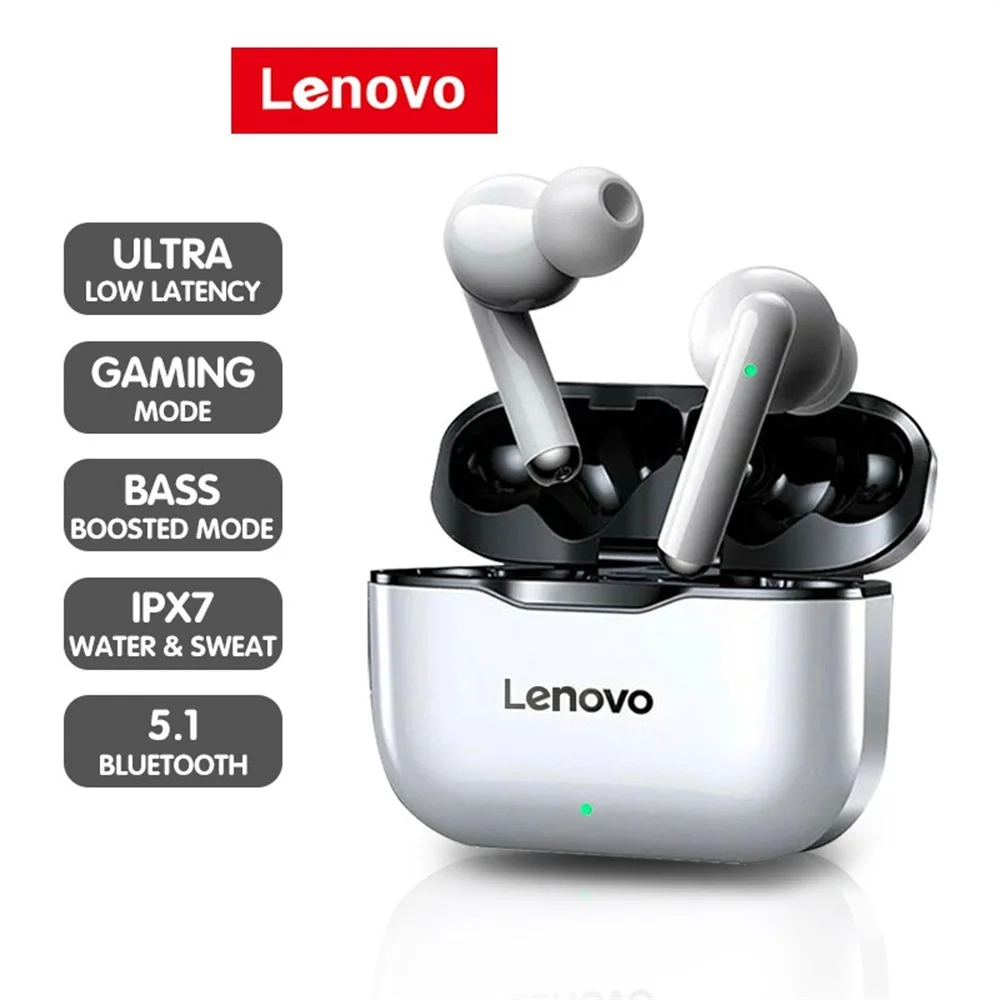 

LP1S TWS Bluetooth-compatible Earphone Sports Wireless Headset Stereo Earbuds HiFi Music With Mic For Android IOS phone