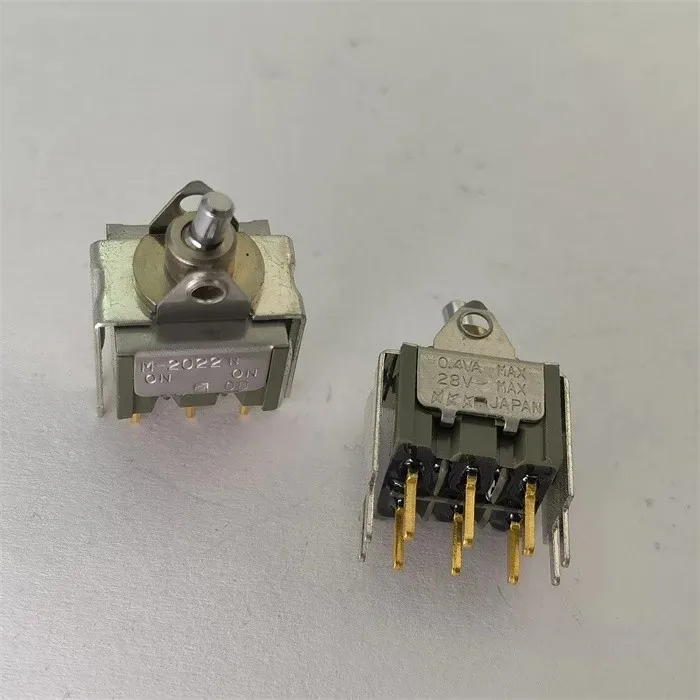 Японский 2-контактный переключатель рукоятки переключения передач NKK M-2022n 0N-0N 0.4VA