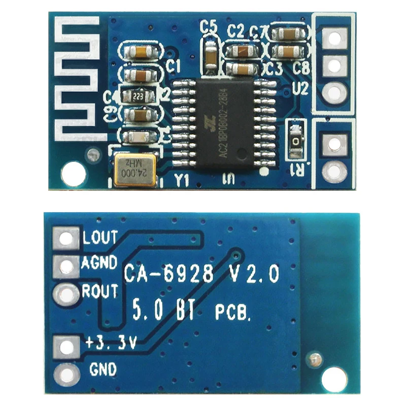 

CA-6928 Digital Power Channel Amplifier Board Bluetooth Audio Module Board