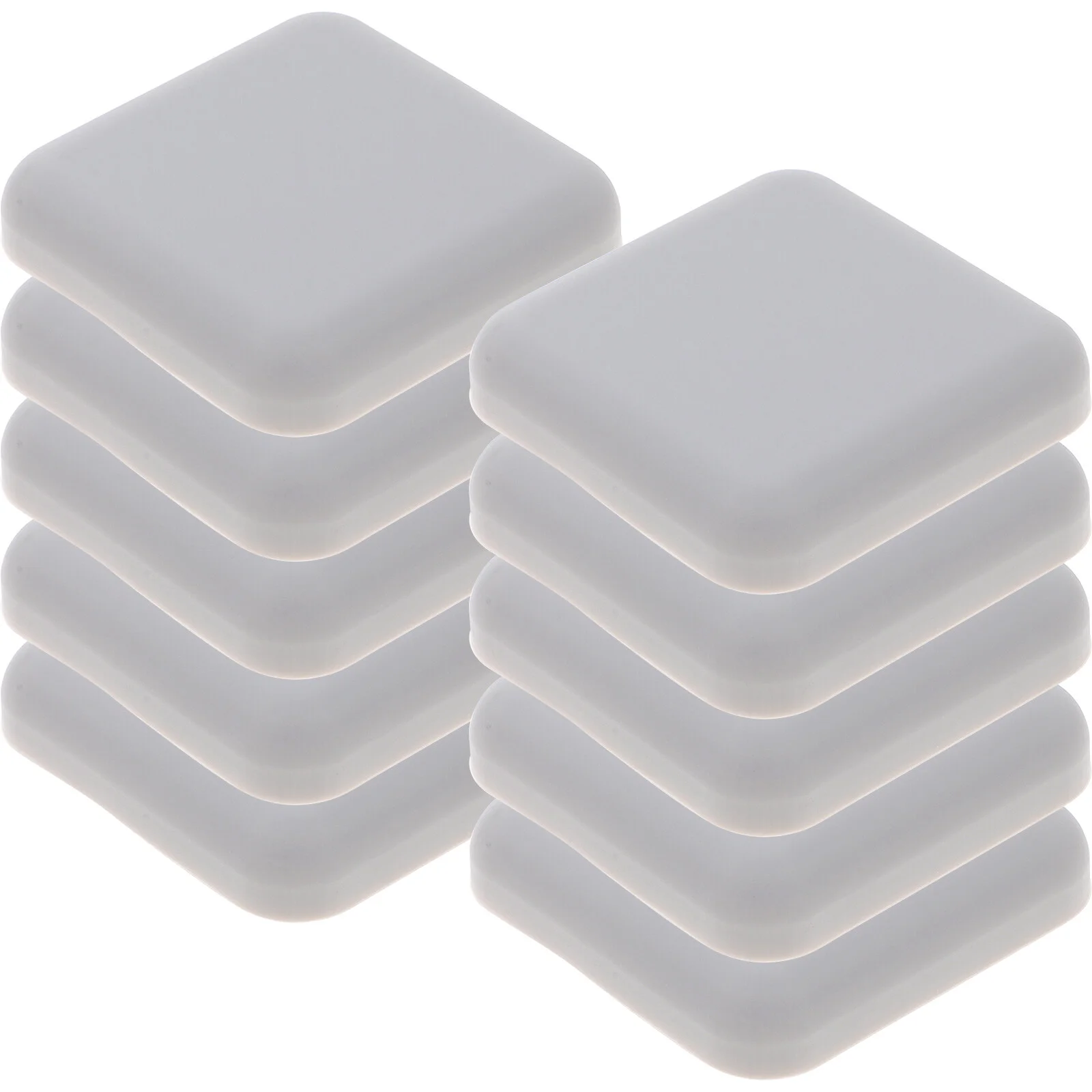 

10 Pcs Safety Door Security Knob Stops Wall Anti-collision Protector Plastic Silencer Stopper Stoppers