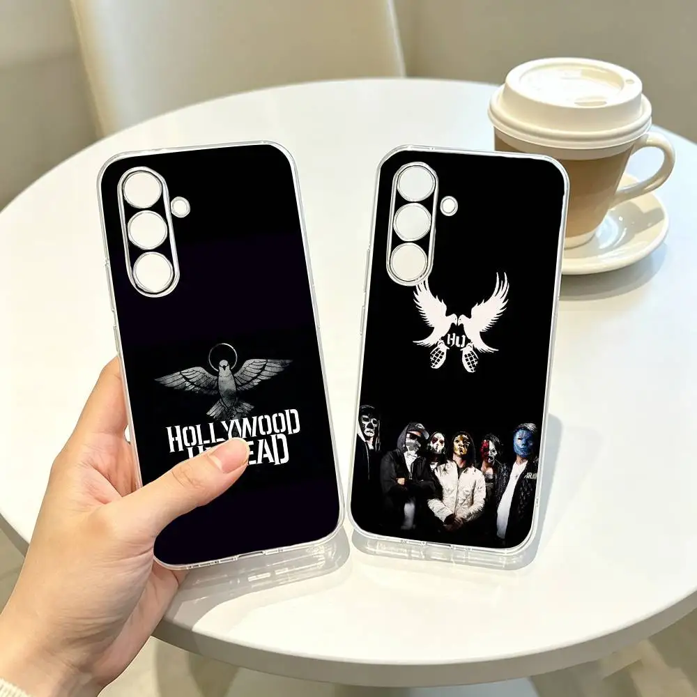 Фото Чехол для телефона H-Hollywood U-Undead Band, прозрачный силиконовый мягкий чехол для Samsung A10,12,20,21S,30,31,40,50,51,52,70,71 №1