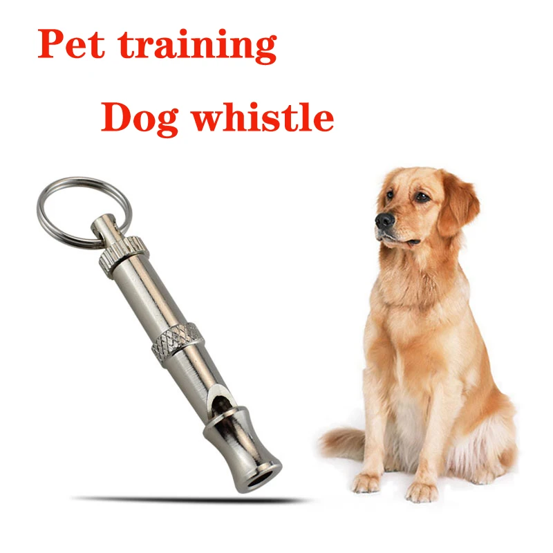 

Long Brass Adjustable Whistle Pet Obedient Whistle Can Adjust Sound Waves Dog Whistles Dogs Train Whistle Household Pet Supplies