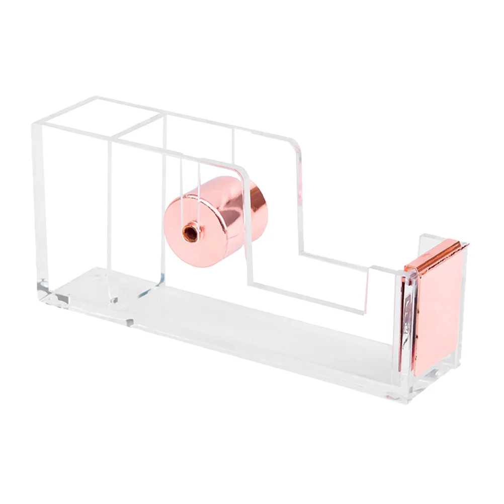 

Tape Dispenserhandheld Washi Masking Sealing Packing Portable Manual Office Baler School Acrylic Holder