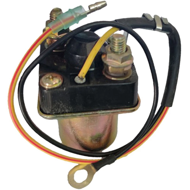 

61A-81941-00-00 6E5-81941-11-00 Outboard Motor Start Relay Start Solenoid Valve Black Start Solenoid Valve For Yamaha