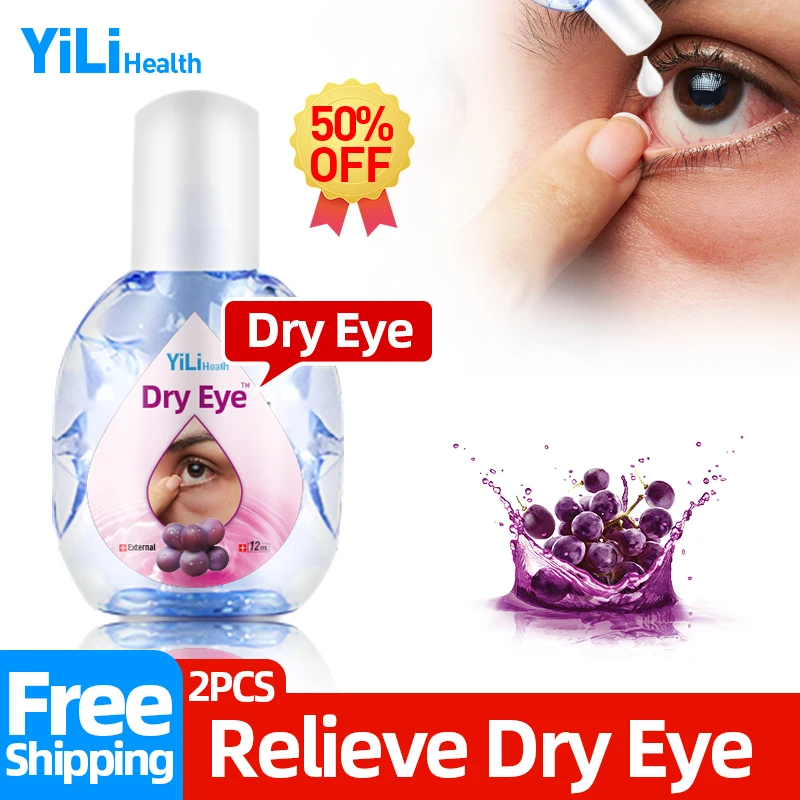 

Dry Eyes Treatment Itchy Eye Drop Apply To Eye Fatigue Medical Blueberry Drops 12ml