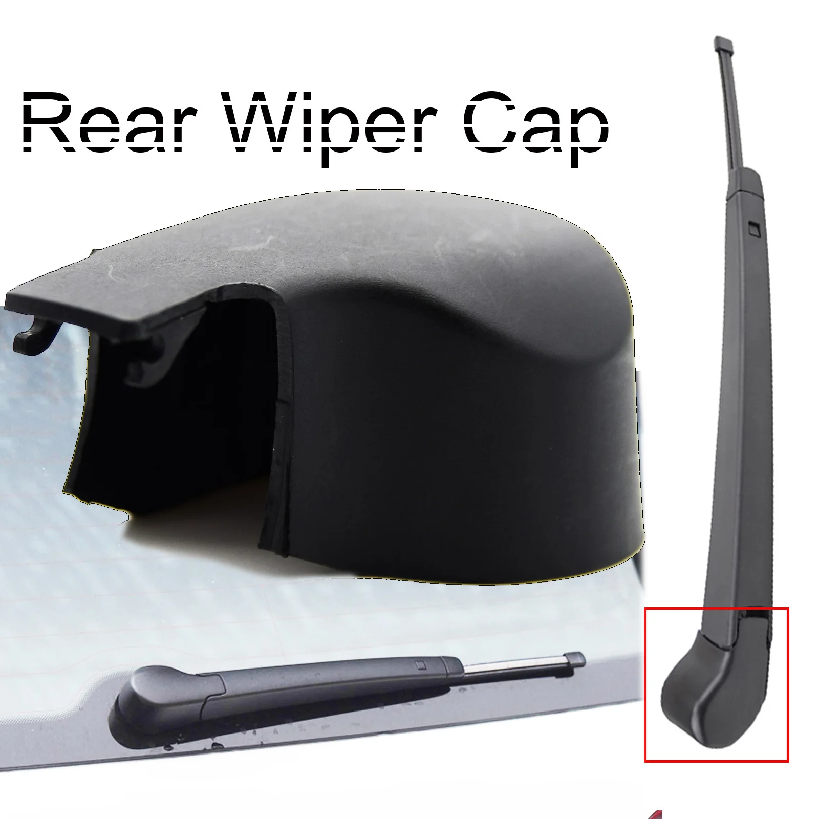 Автомобильная задняя ветровая панель лобовое стекло дворник крышка для VW Tiguan AD BW