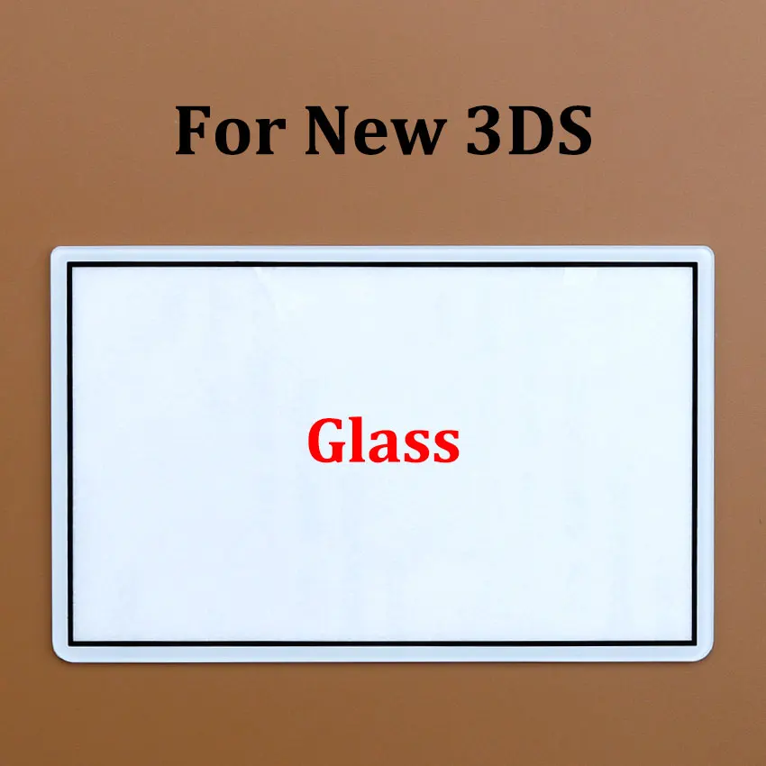 JCD для NDSL NDSi черная белая Верхняя Рамка экрана крышка объектива 2DS нового 3DS XL LL