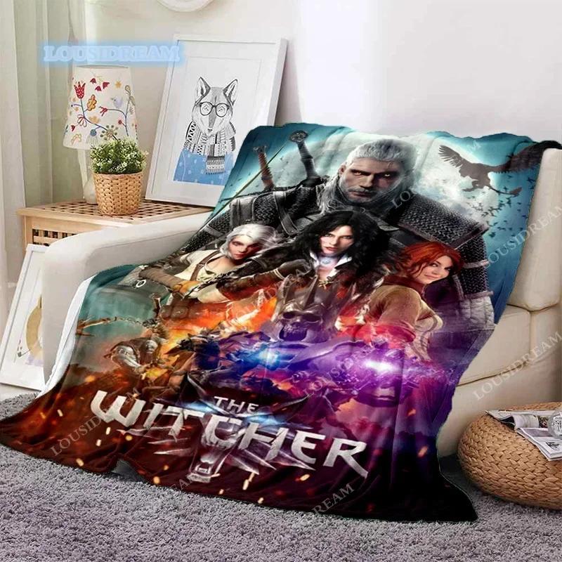 

The W-Witcher printing throw blanket cooling blankets for beds picnic Living room, bedroom, sofa, lunch break, bed sheet gift