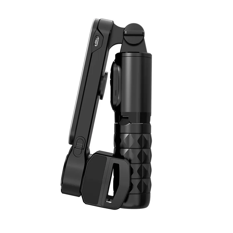 Phone Stabilizer Mini Handheld Gimbal Stabilizer Removable Fill Light Wireless Remote Selfie Stick Tripod Phone Stand Holder New