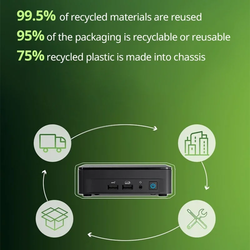 Мини-ПК Arena Canyon Core I7-1360p двухканальный процессор Ddr4-3200 Iris Xe Graphics 96eu Mini Office Compute