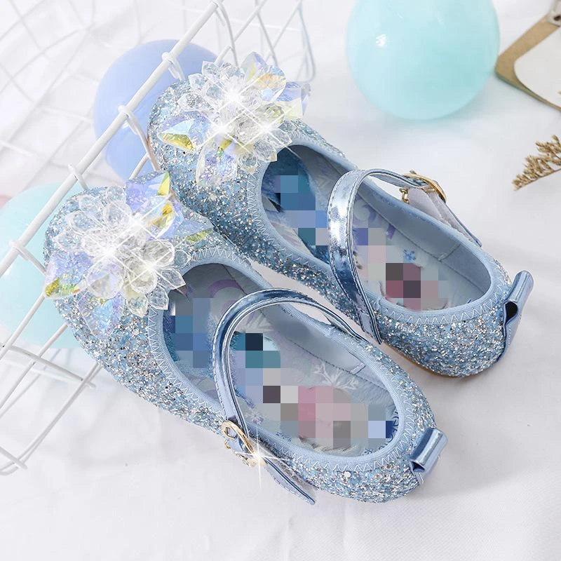

Стразы, сандалии для девочек от 2 до 8 лет, туфли принцессы с кристаллами, обувь для девочек, желе, для косплея, для вечеринки, танцевальные сан...