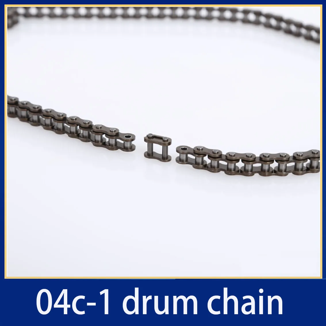

Роликовая цепь 04C-1 из углеродистой стали 6,35 мм