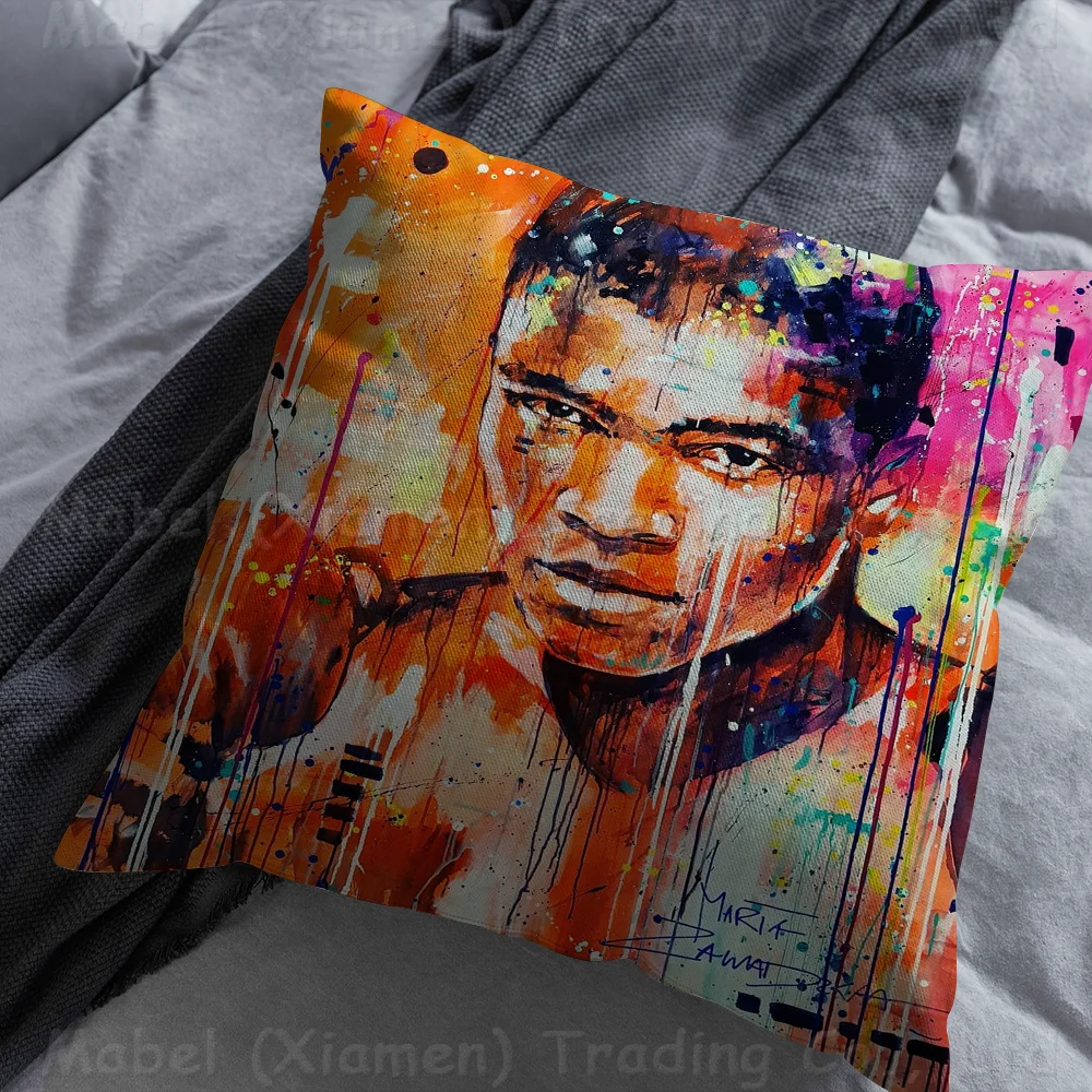 Боксер Майк Тайсон Мухаммед Али мотивационная офисная подушка наволочка