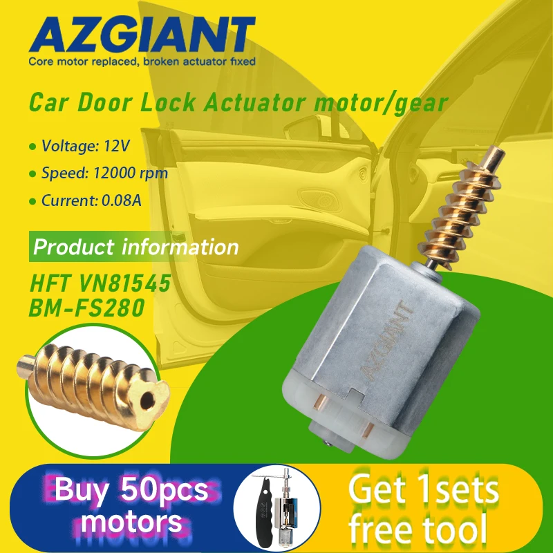 Автомобильный центральный дверной замок мотор и шестерни FS280 для Hyundai Azera Genesis G80