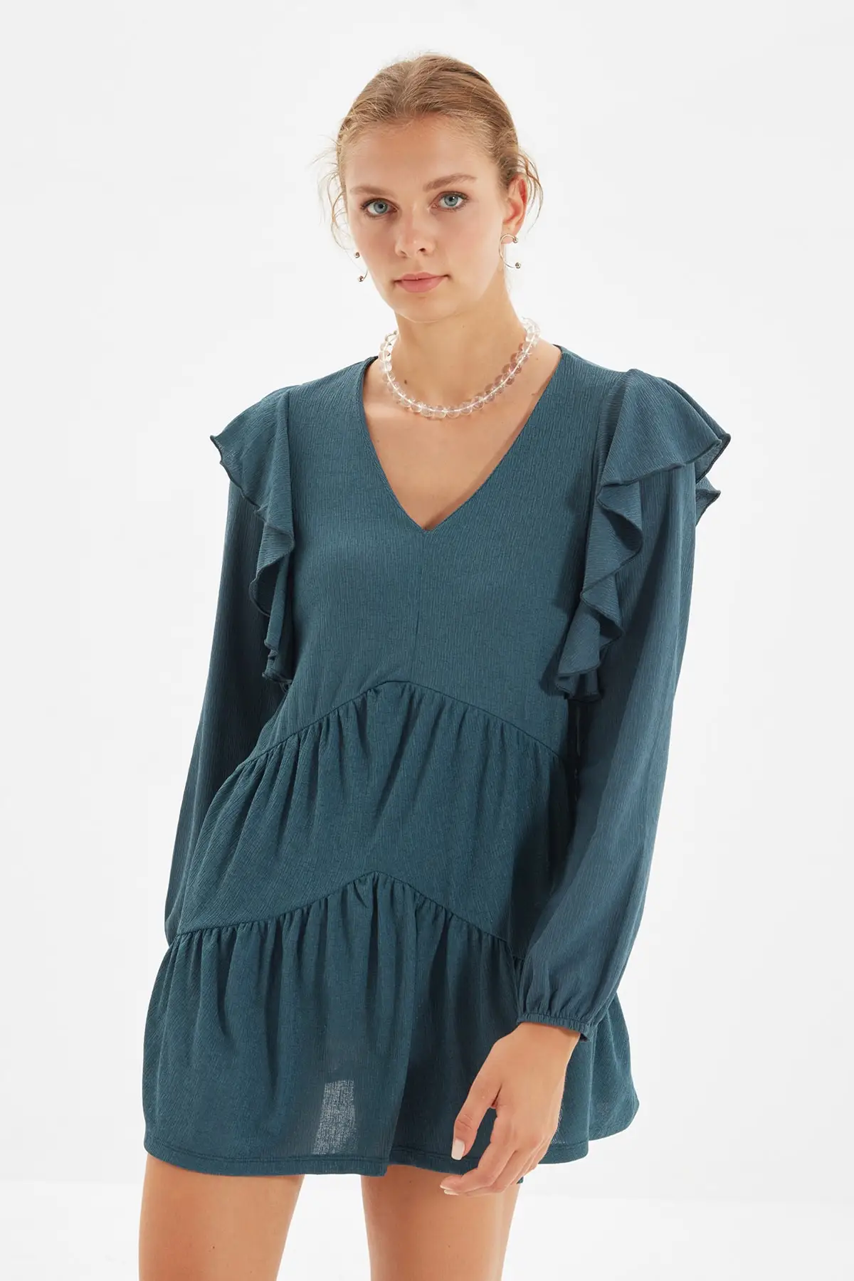 

Trendyol Stitch Detail Knit Dress TWOAW22EL1838