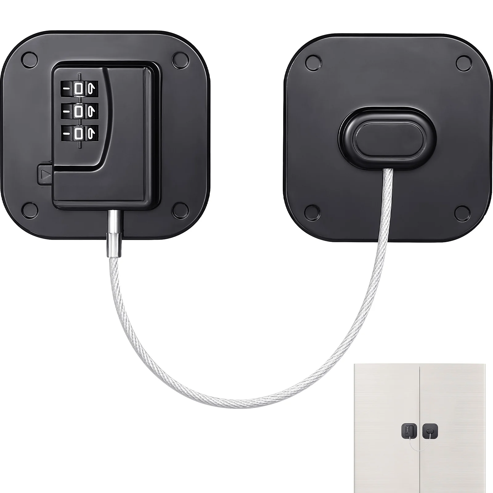 

Refrigerator Door Lock Refrigerator Lock File Cabinet Drawer Locks Refridgerator Cupboard Door Baby Safety