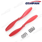 4 пары GEMFAN 8045 8X4.5 8 дюймов пропеллер ABS вращение по часовой стрелке и против с 3 мм 3,17 мм 4 мм адаптер для квадрокоптера с дистанционным управлением с видом от первого лица самолет с неподвижным крылом дроны