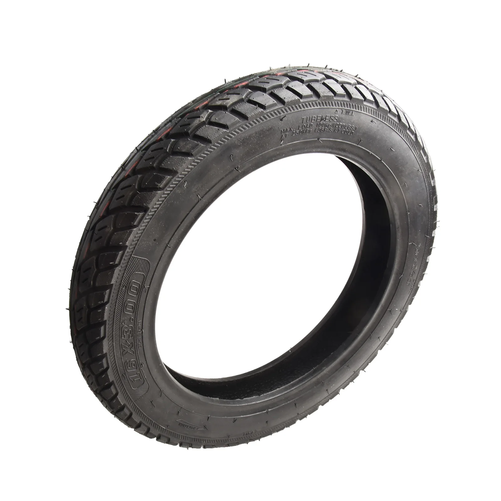 Электрический скутер 16 дюймов 16x3 бескамерные шины резиновые для электрического