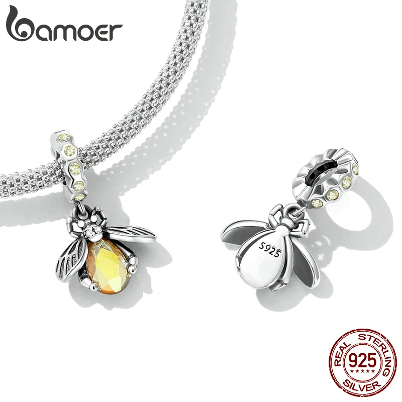 Женский браслет и Bamoer ювелирное изделие из стерлингового серебра 925 пробы в